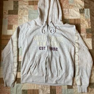 Abercrombie & Fitch Zip Up Hoodie Jacket